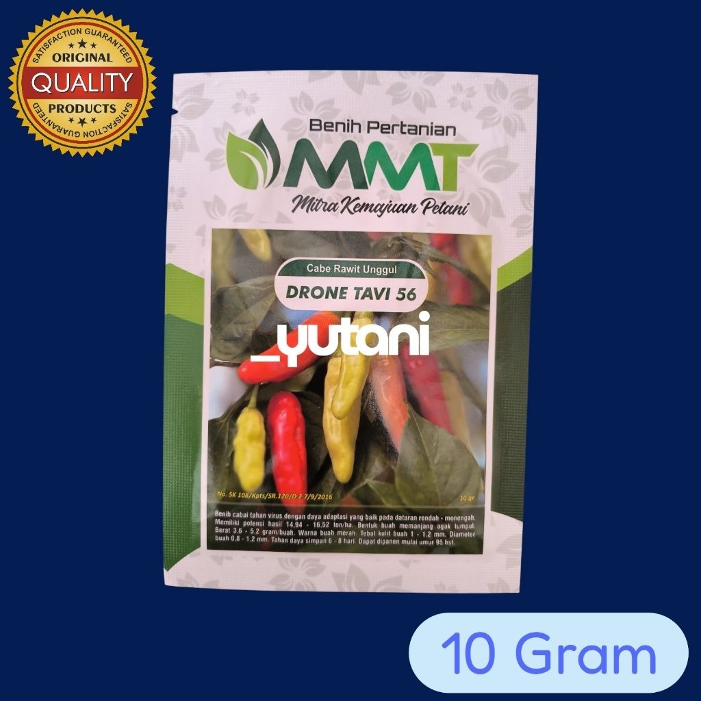 yutani DRONE TAVI 10 Gram Benih Cabe Rawit MMT