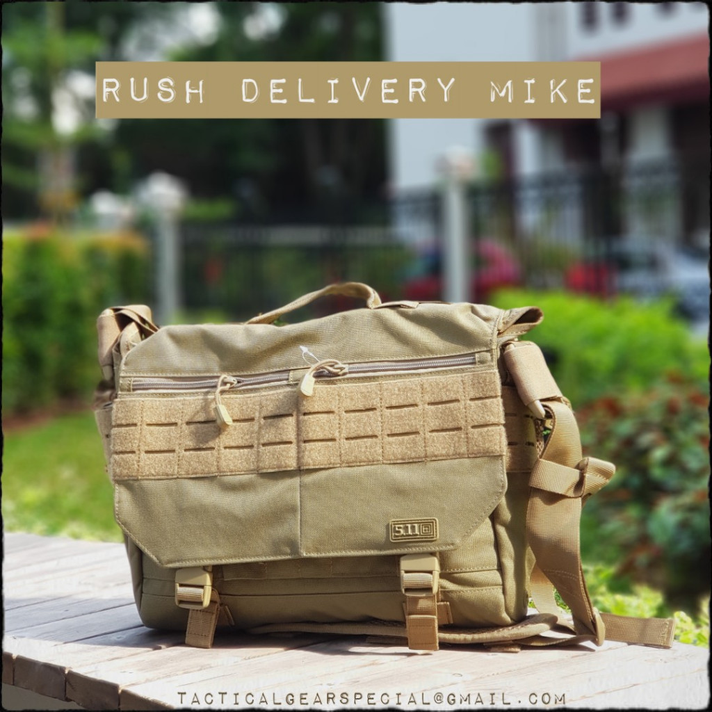 Tas messenger Slempang Tactical 5.11 Rush Delivery Mike