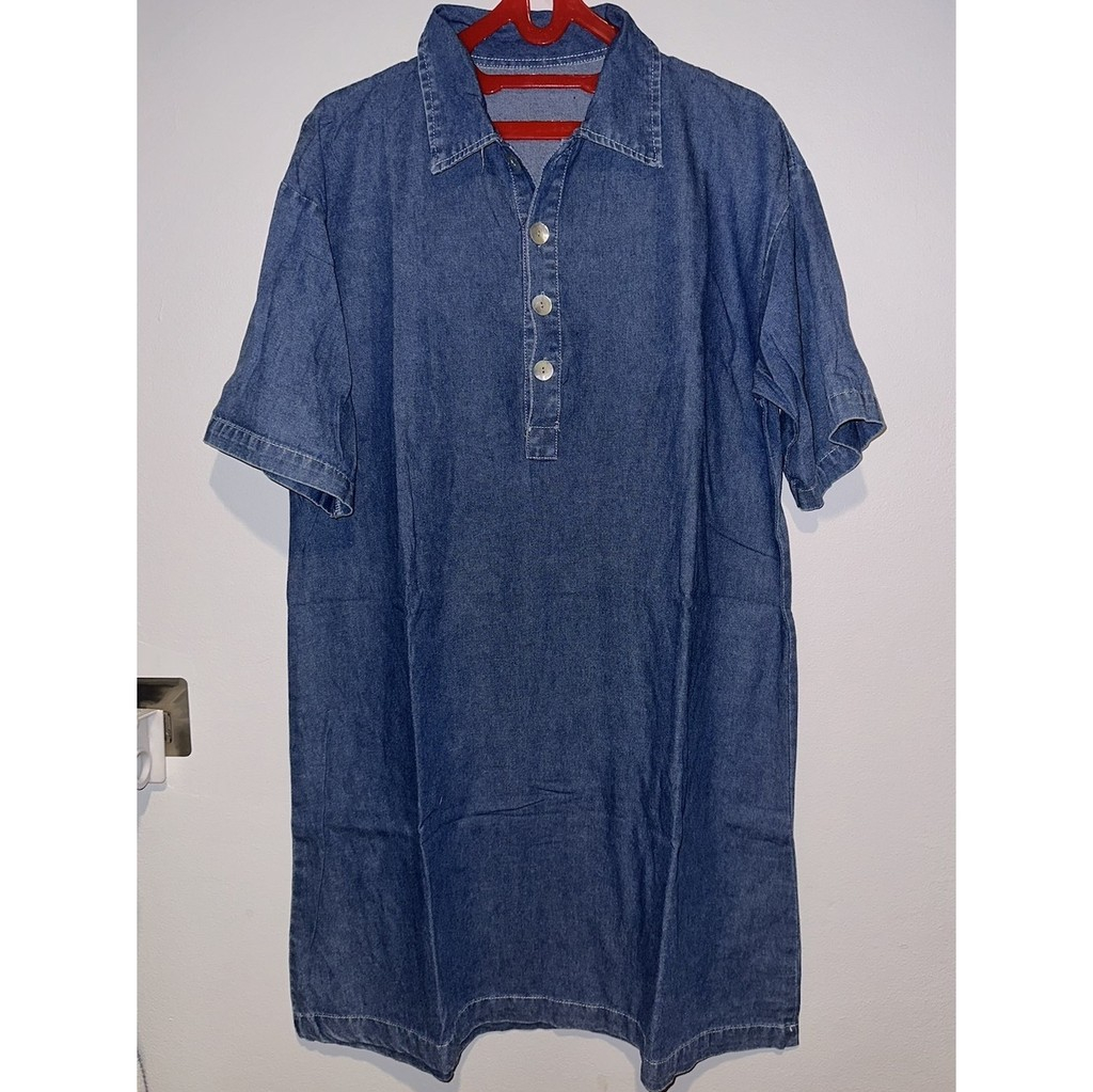 Dress Denim Pendek [New]