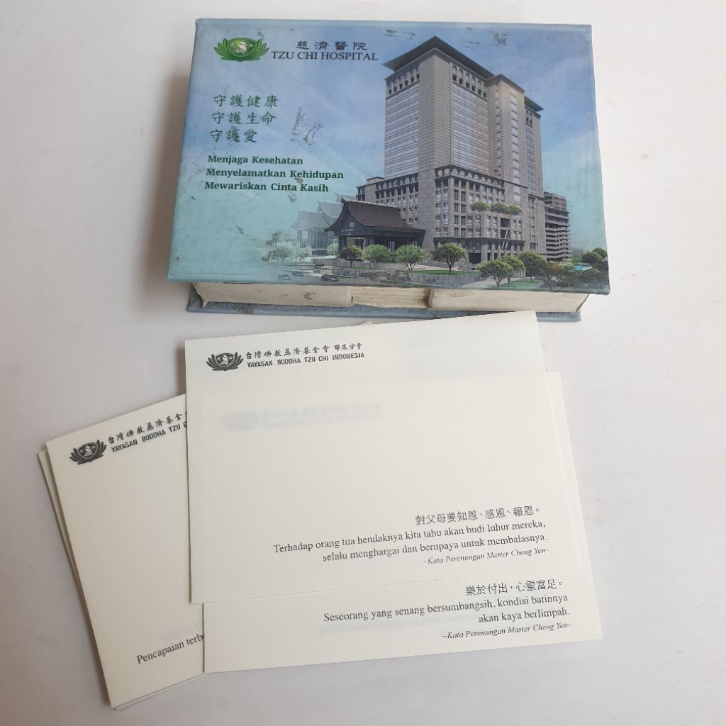 Kartu Perenungan Tzu Chi Yayasan Buddha Tzu Chi Indonesia – Koleksi Vintage