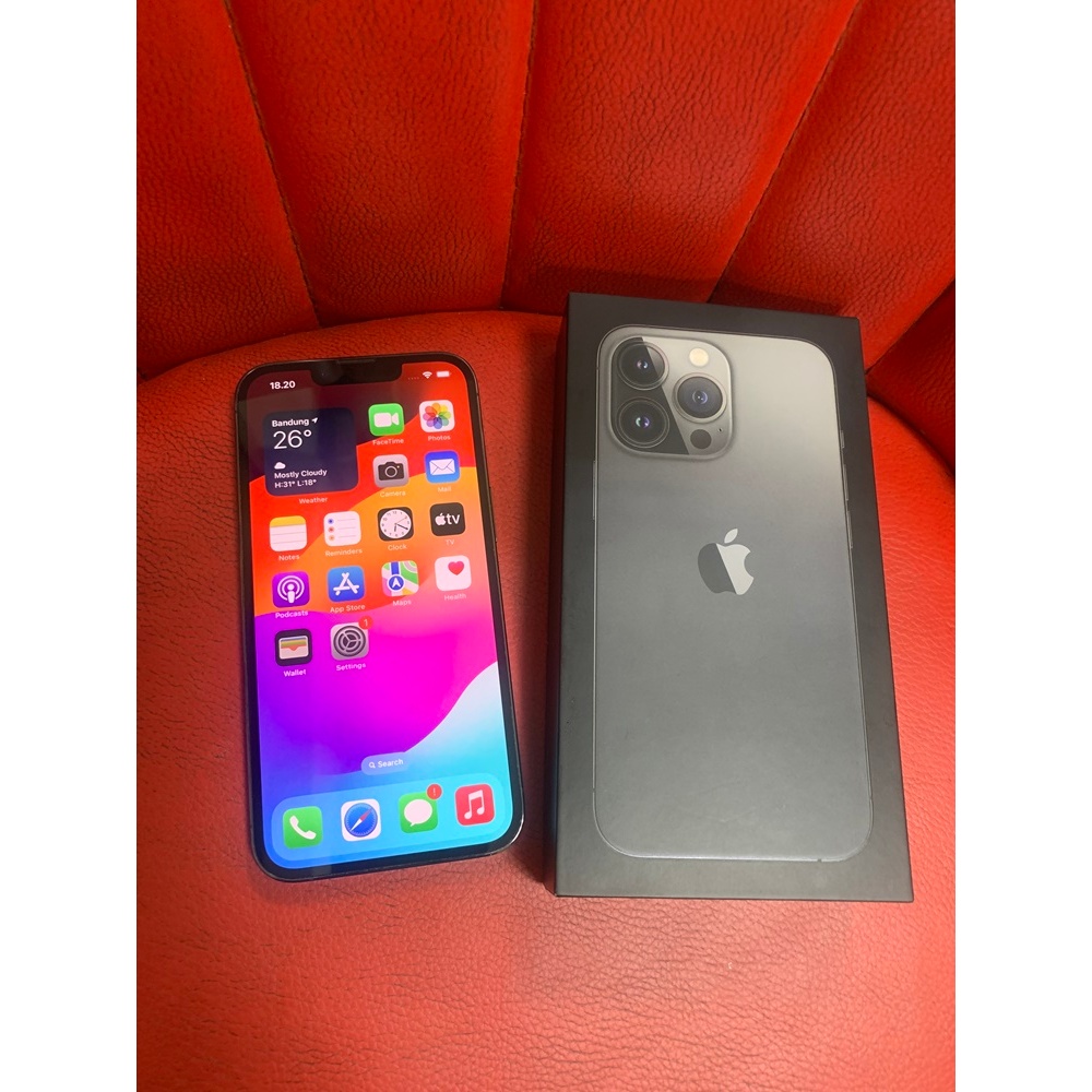 iPhone 13 Pro 128gb Graphite Second iBox PA/A Fullset