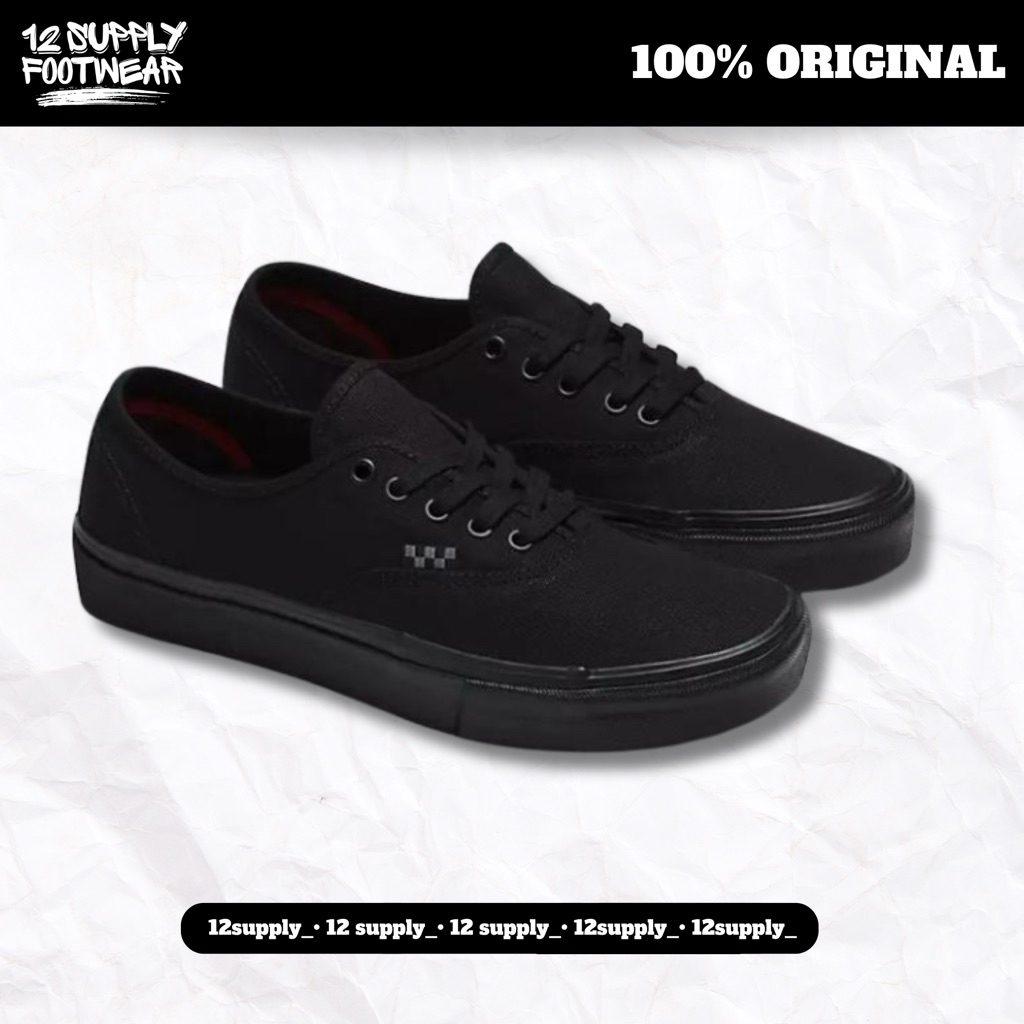 Vans Skate Authentic Black / Black