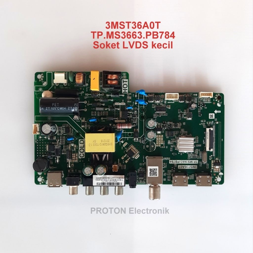 Mainboard LED TV  TCL L32D3000 L32D3000B L32D300B MB Matherboard LCD 3MST36A0TTP.MS3663.PB784 LVDS k