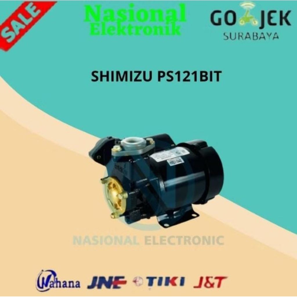 POMPA AIR SHIMIZU PS 121 BIT/POMPA AIR SHIMIZU PS121BIT/SHIMIZU PS-121BIT/POMPA AIR SHIMIZU SUMUR DA