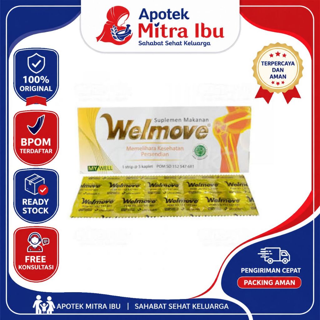 WELMOVE VITAMIN KESEHATAN PERSENDIAN