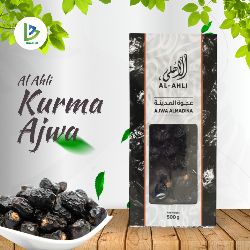 KURMA AJWA AL-AHLI 500GR - KURMA AJWA - AJWA ALMADINA