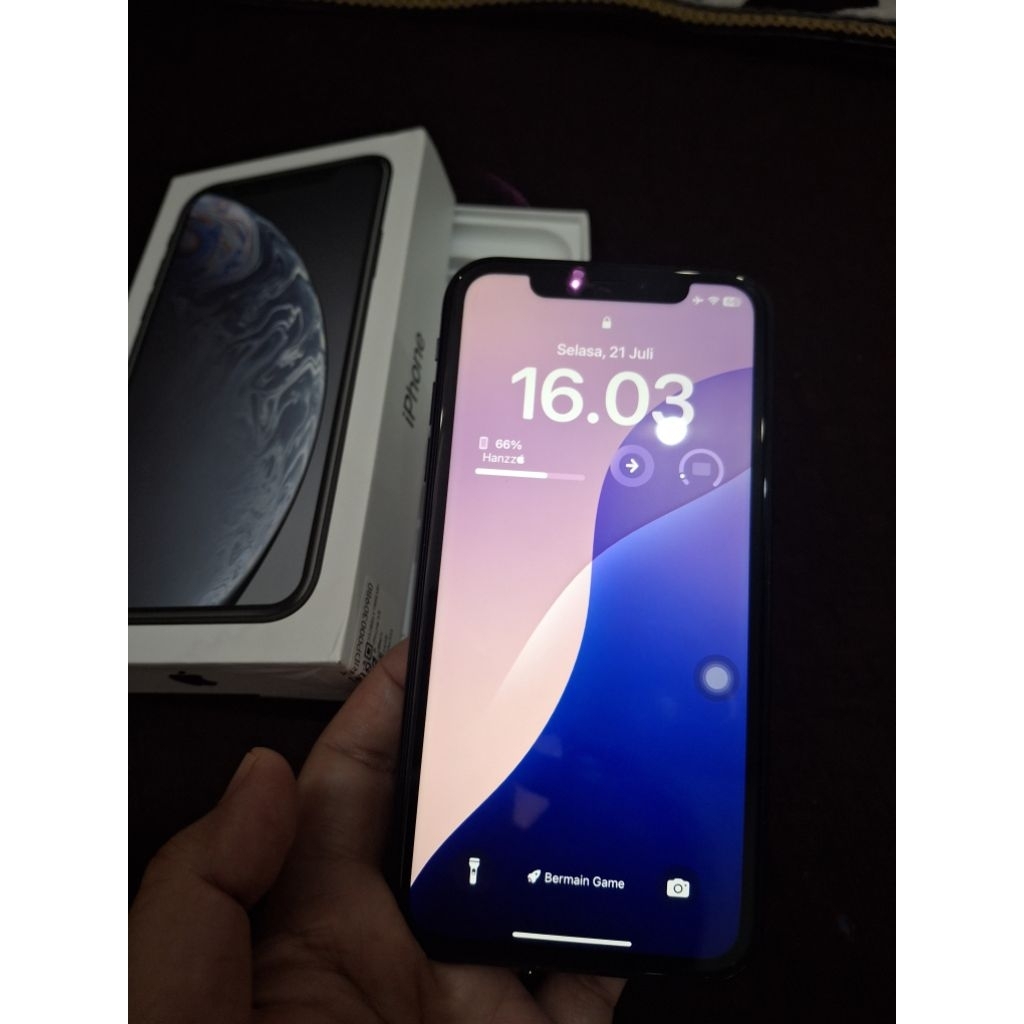 iphone xr ex ibox 64 gb second mulus
