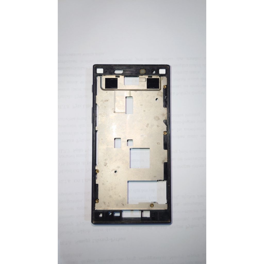 Frame tulang tengah Xperia X Compact hitam