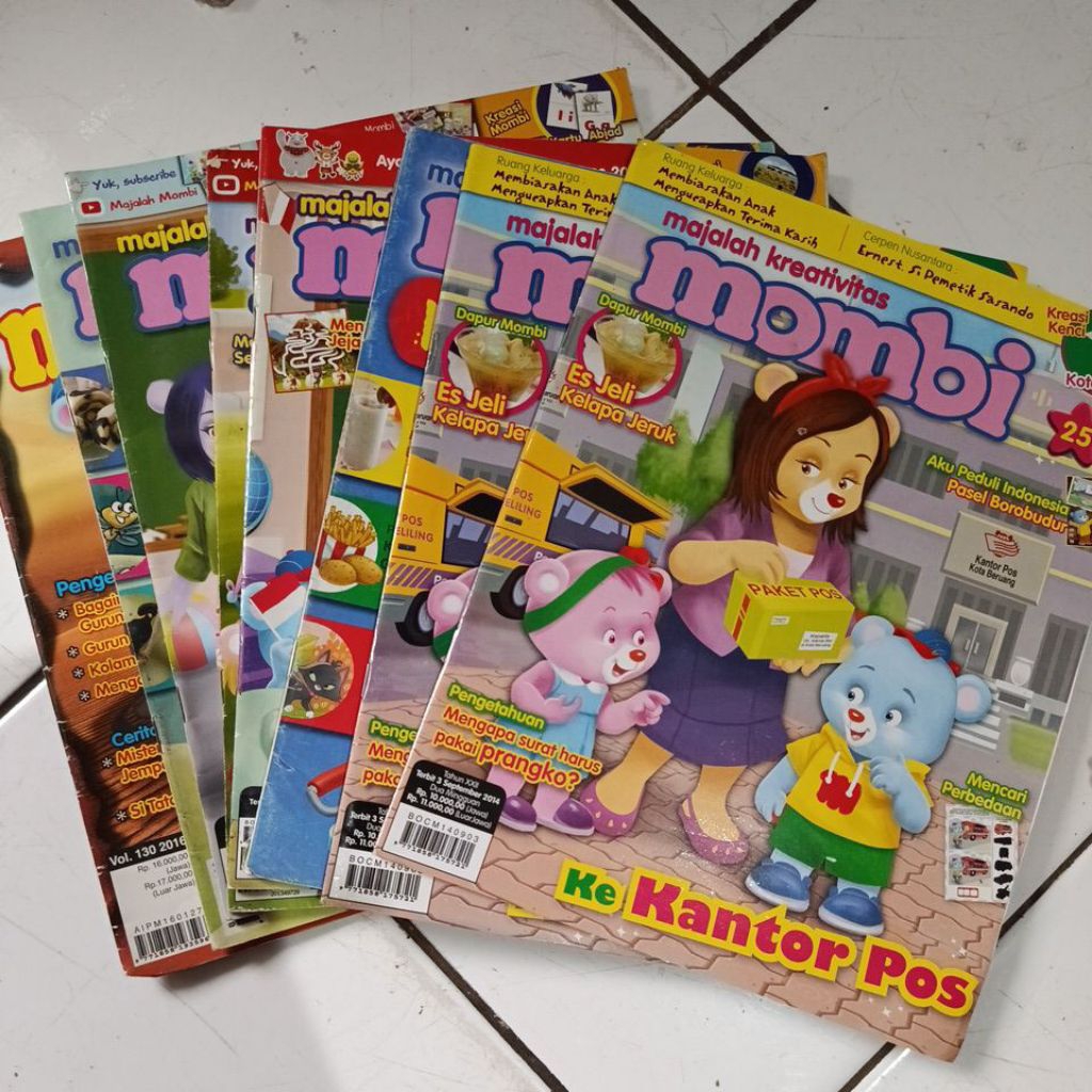 OBRAL MAJALAH BEKAS KREATIVITAS MOMBI