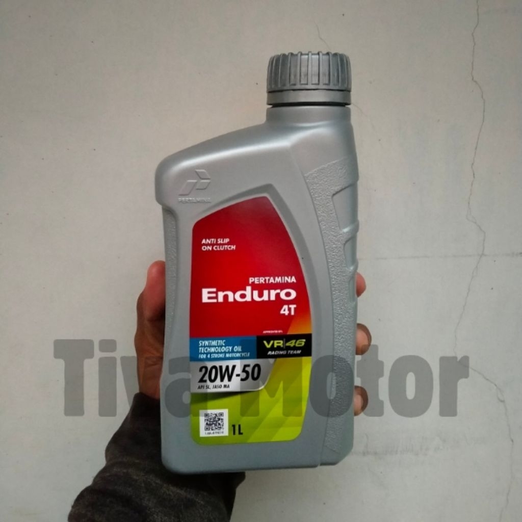 Oli Mesin 4T Motor Bebek Sport Pertamina Enduro Oil 4T 20W-50 1L Original