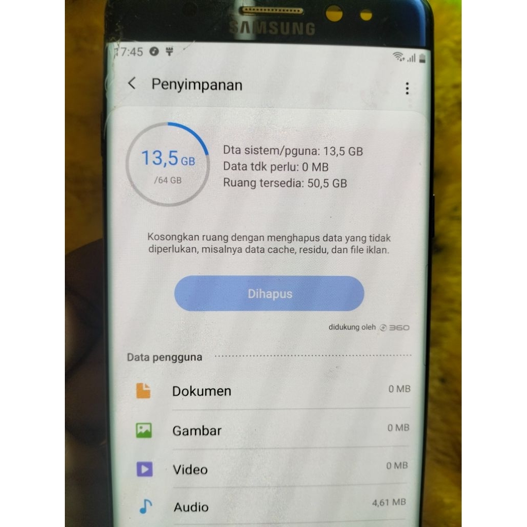 mesin samsung note fe n935 ram 4 64giga normal tanpa pola