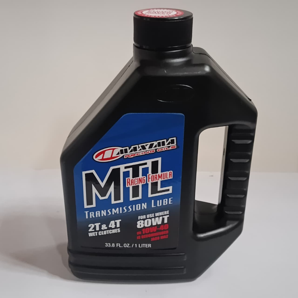 Oli Mesin Transmisi Motor 2T 4T Maxima MTL Racing Formula 80wt 1L Original USA 10W-40