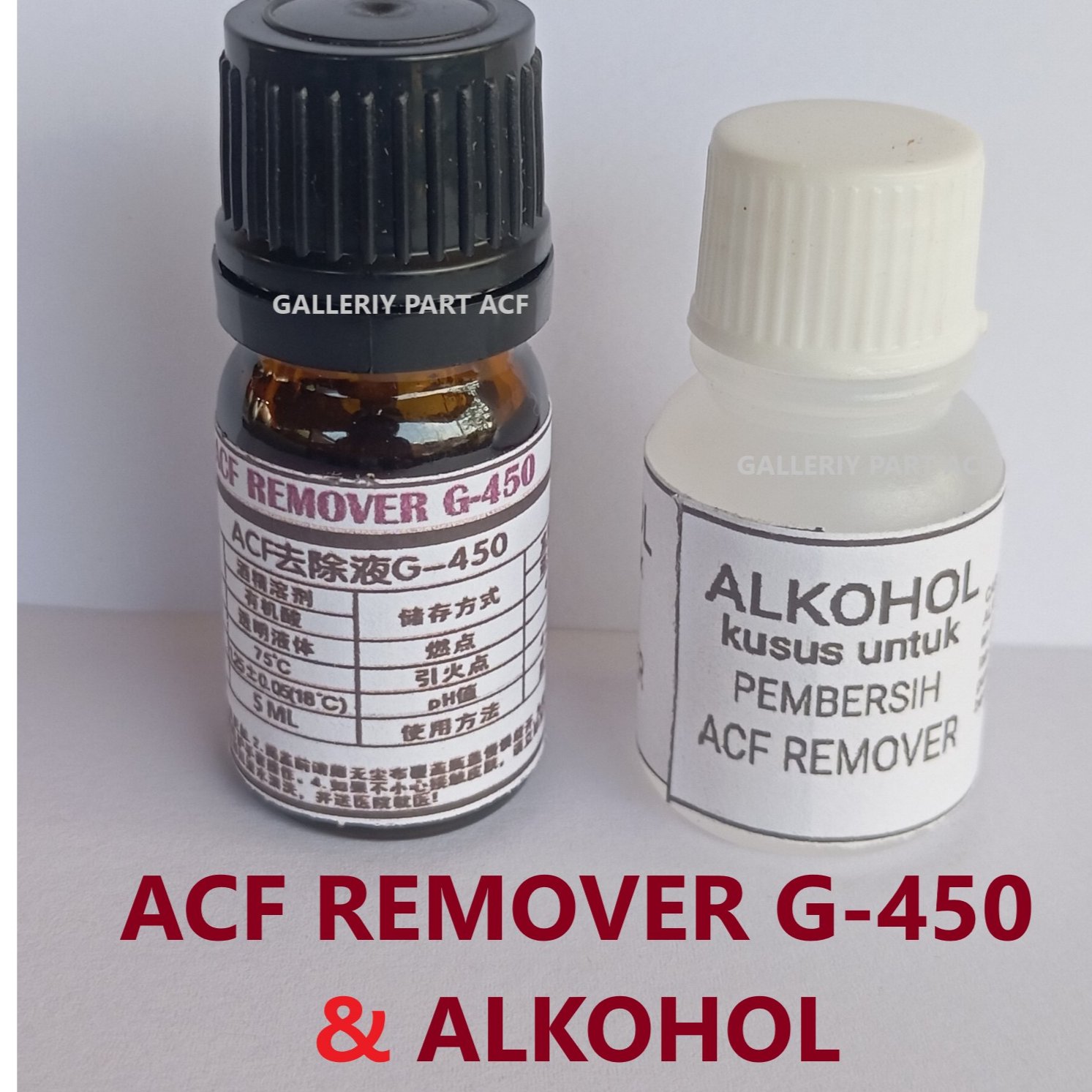 acf remover G-450 - pembersih lem acf lcd tv monitor laptop - acf ac-7206u-18 - acf ac 2056R-35