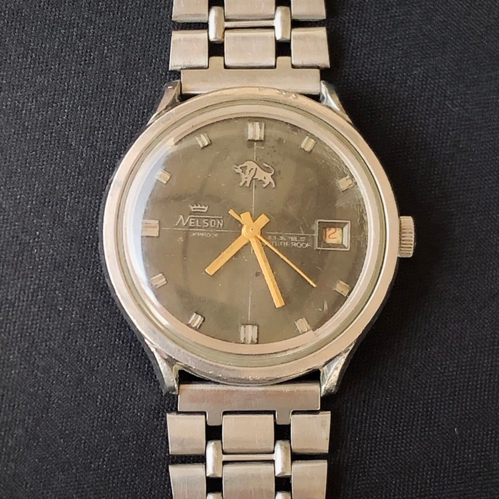 JAM TANGAN ORIGINAL SWISS / ARLOJI KUNO NELSON