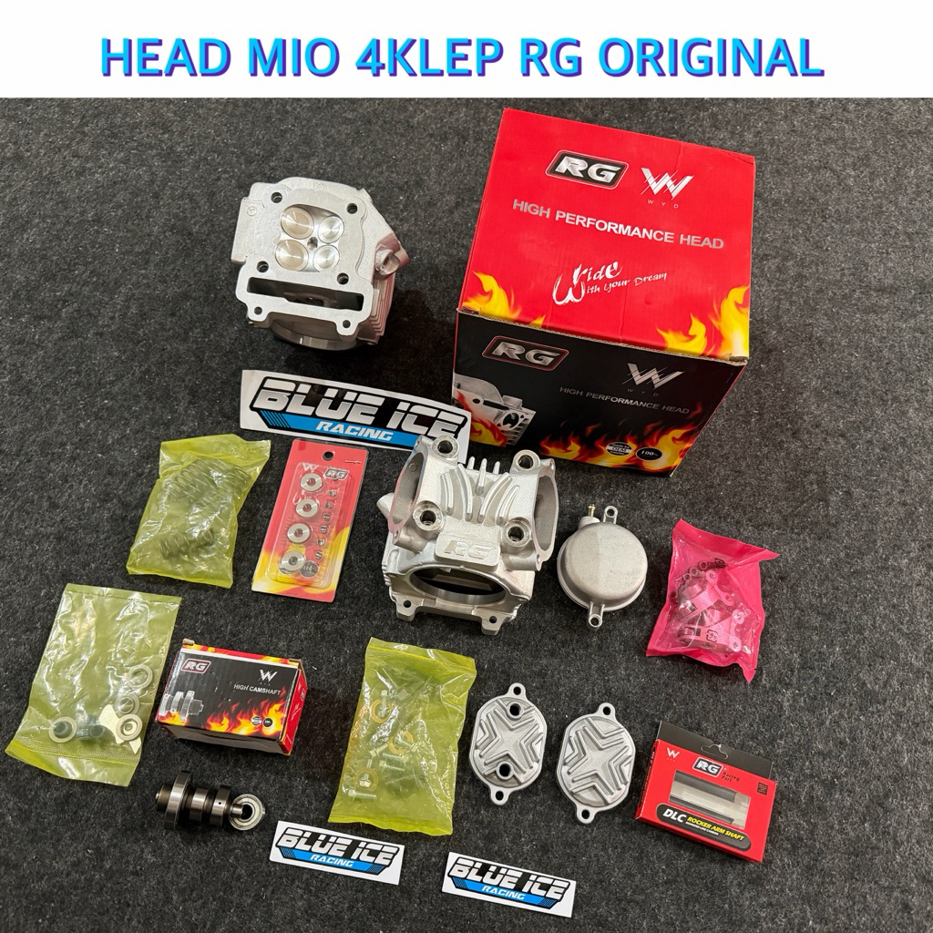 HEAD MIO RG 4KLEP 4VALVE 4 KLEP 4 VALVE MIO NOUVO SOUL SPORTY MIO SMILE