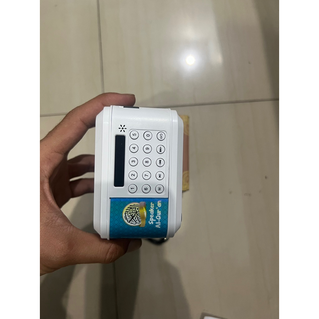 Speaker Bluetooth AlQuran Rhimoa List Biru
