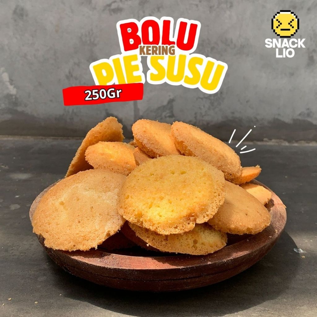 250GR - Bolu Pie Susu / Kue Bolu Pie / Kue Kering Bolu Pie Susu