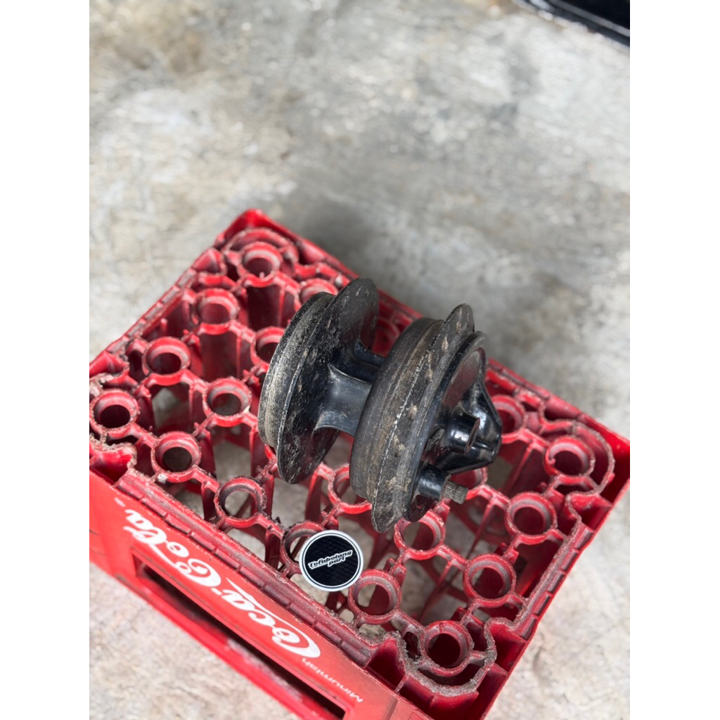 tromol belakang kawasaki binter KE125 original bahan