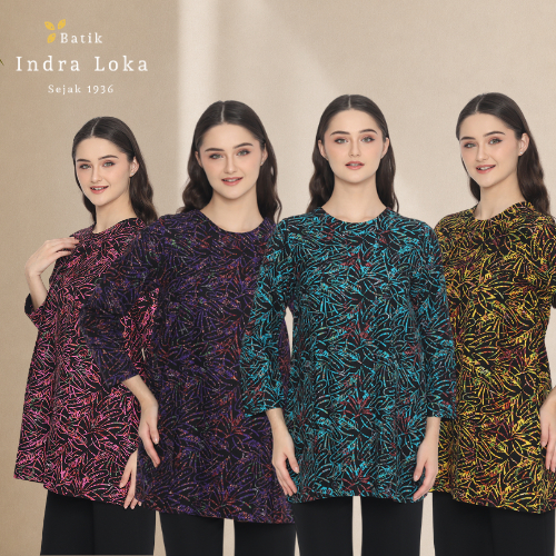 Batik Indra Loka - Blouse Batik Wanita Lavine