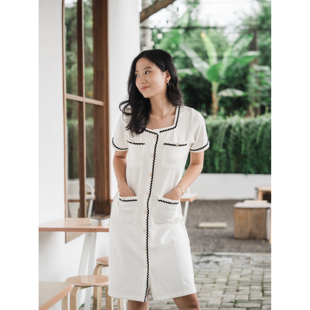 NUERA clara dress/casual dress/dress korea/Baju santai/ dress
