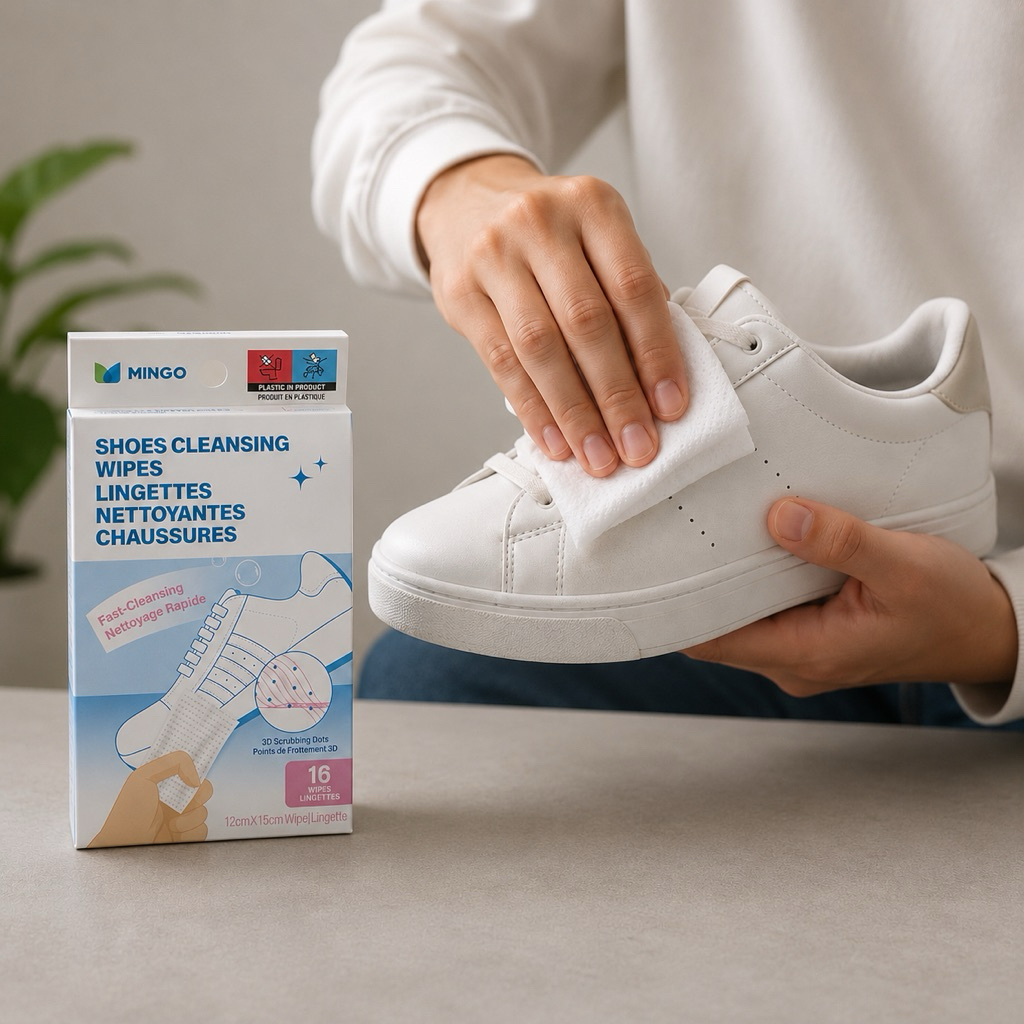 INSTAN DENPASAR MINISO Tisu Pembersih Sepatu Tisu Basah Sepatu Lap Sepatu Shoes Wipes Tissue Pembers