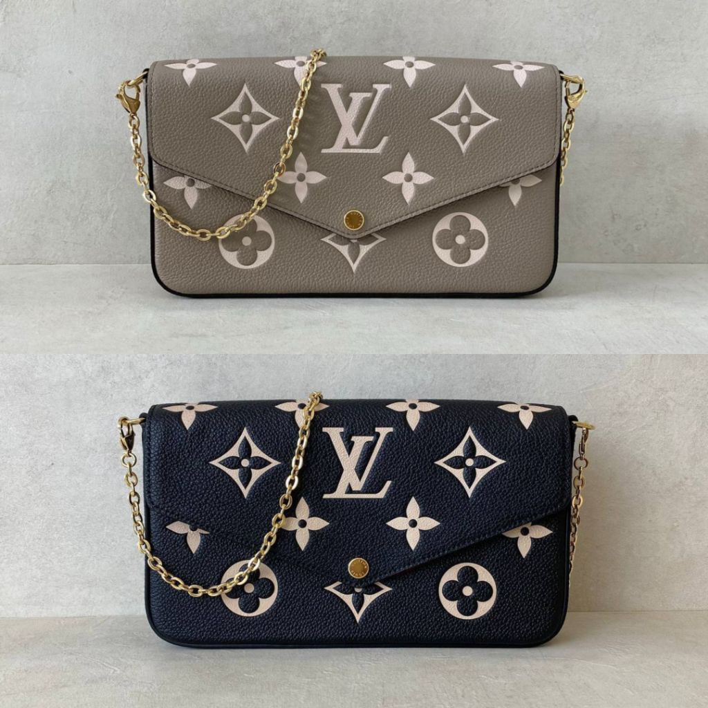 Louis Vuitton LV Felicie Empreinte Bicolor