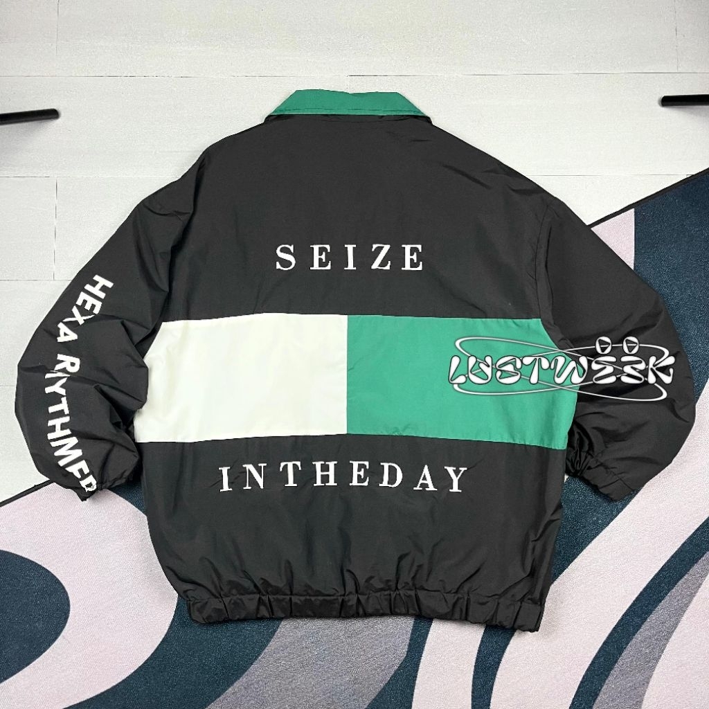 Attention Colorblock Windbreaker Jacket