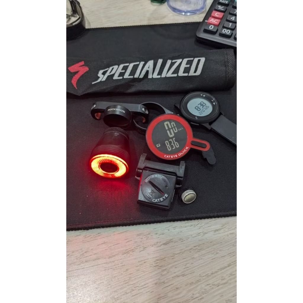 acc sepeda lampu stop smart rockbross Q5