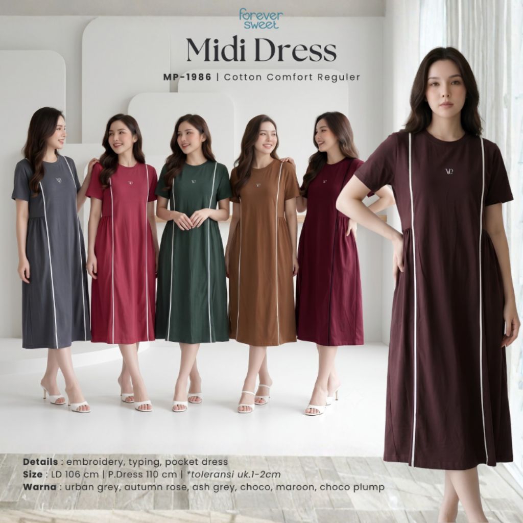 Forever Sweet - Dress Cotton Comfort MP - 1986 - Dress Forever Sweet Terbaru
