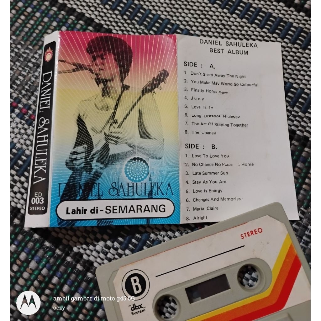 Kaset pita Daniel Sahuleka - best album