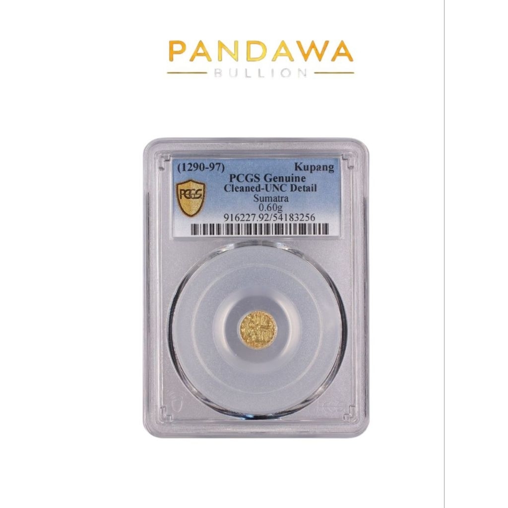 Logam Mulia Emas Dirham Nusantara PCGS gold Shield