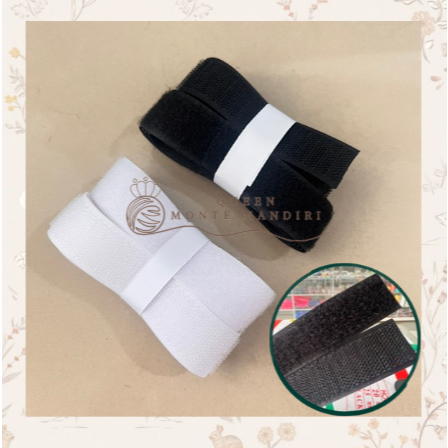 VELCRO / KRETEKAN / PEREKAT (PER 1/2 METER)