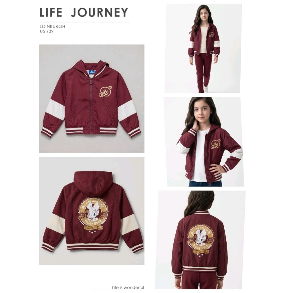 RODEO JUNIOR//JACKET ANAK PEREMPUAN BAHAN PARASUT
