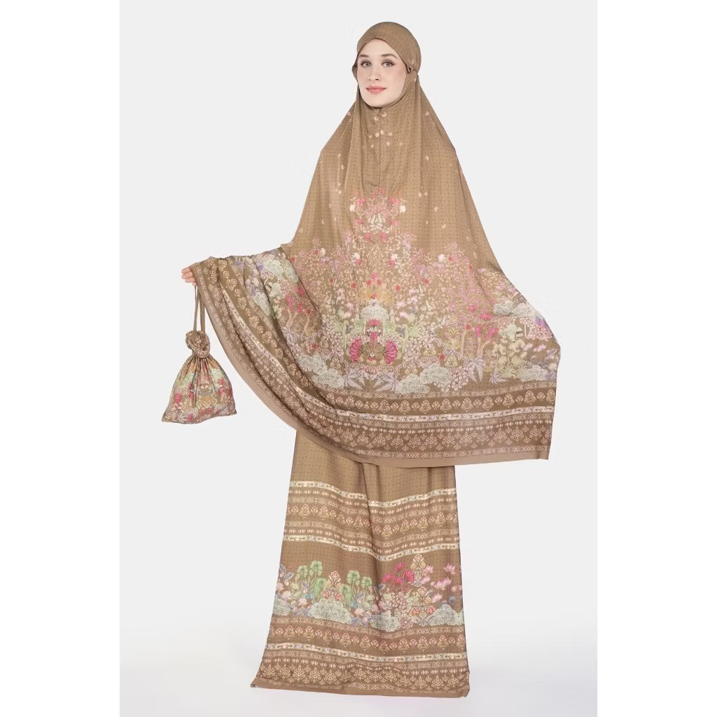 mukena nada puspita imperial mughal prayer robe,