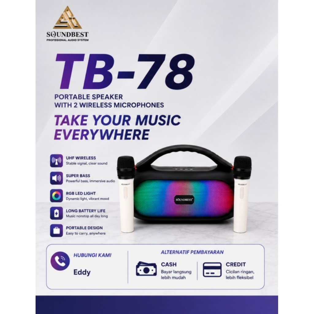 speaker soundbest tb78