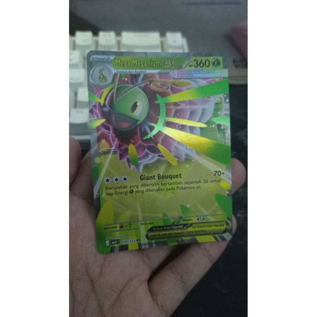 Mega Meganium Ex + Decidueye Ex