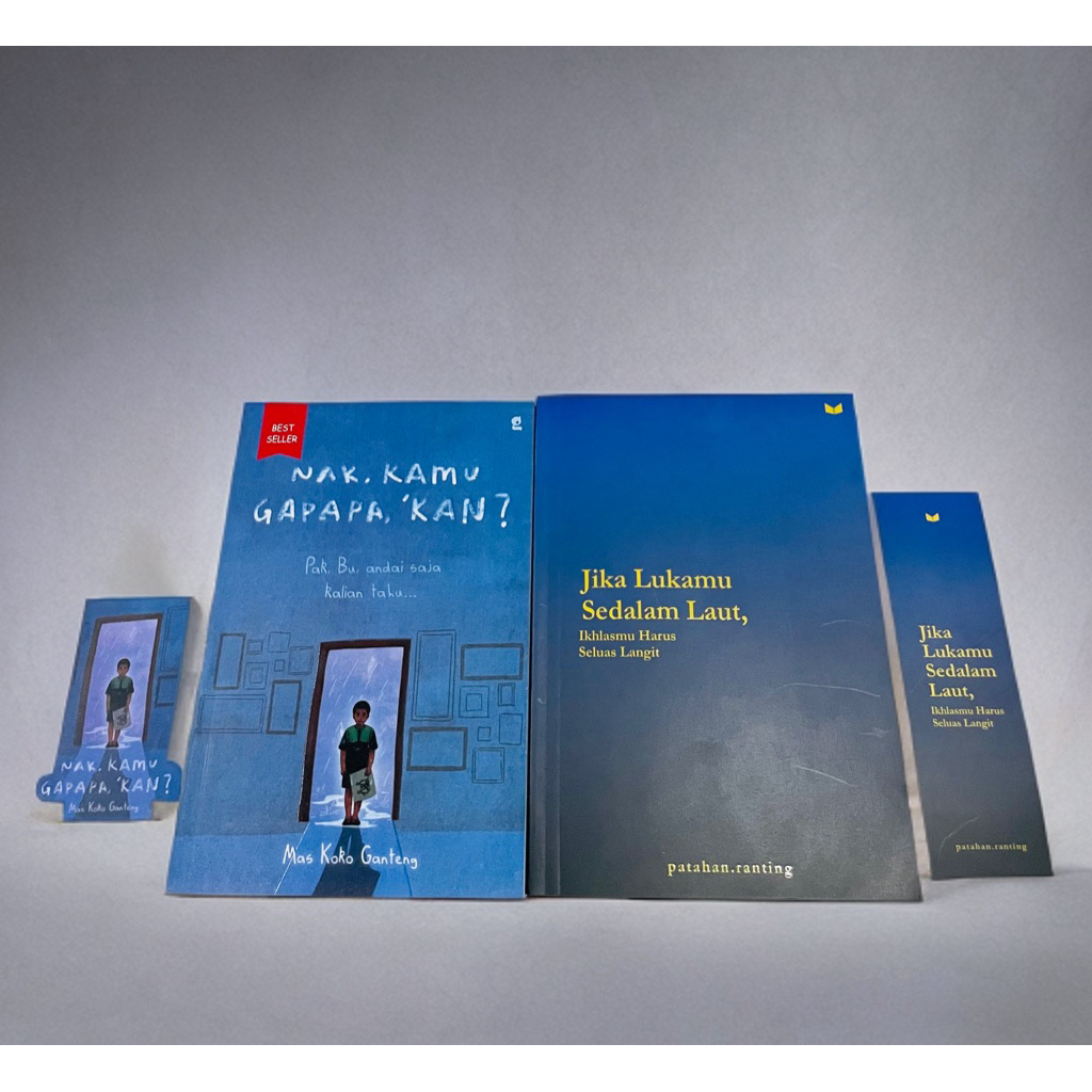 ( PROMO BUKU MURAH ORIGINAL ) BUKU NOVEL / REMAJA / DEWASA / NAK, KAMU GAPAPA, KAN? / JIKA LUKAMU SE