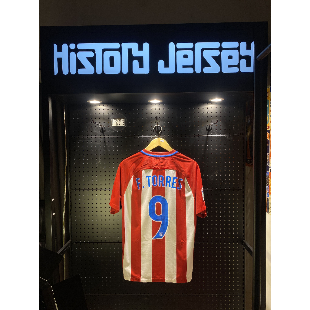 Jersey Original Atletico Madrid Home 2016/2017 Torres #9 100% Original