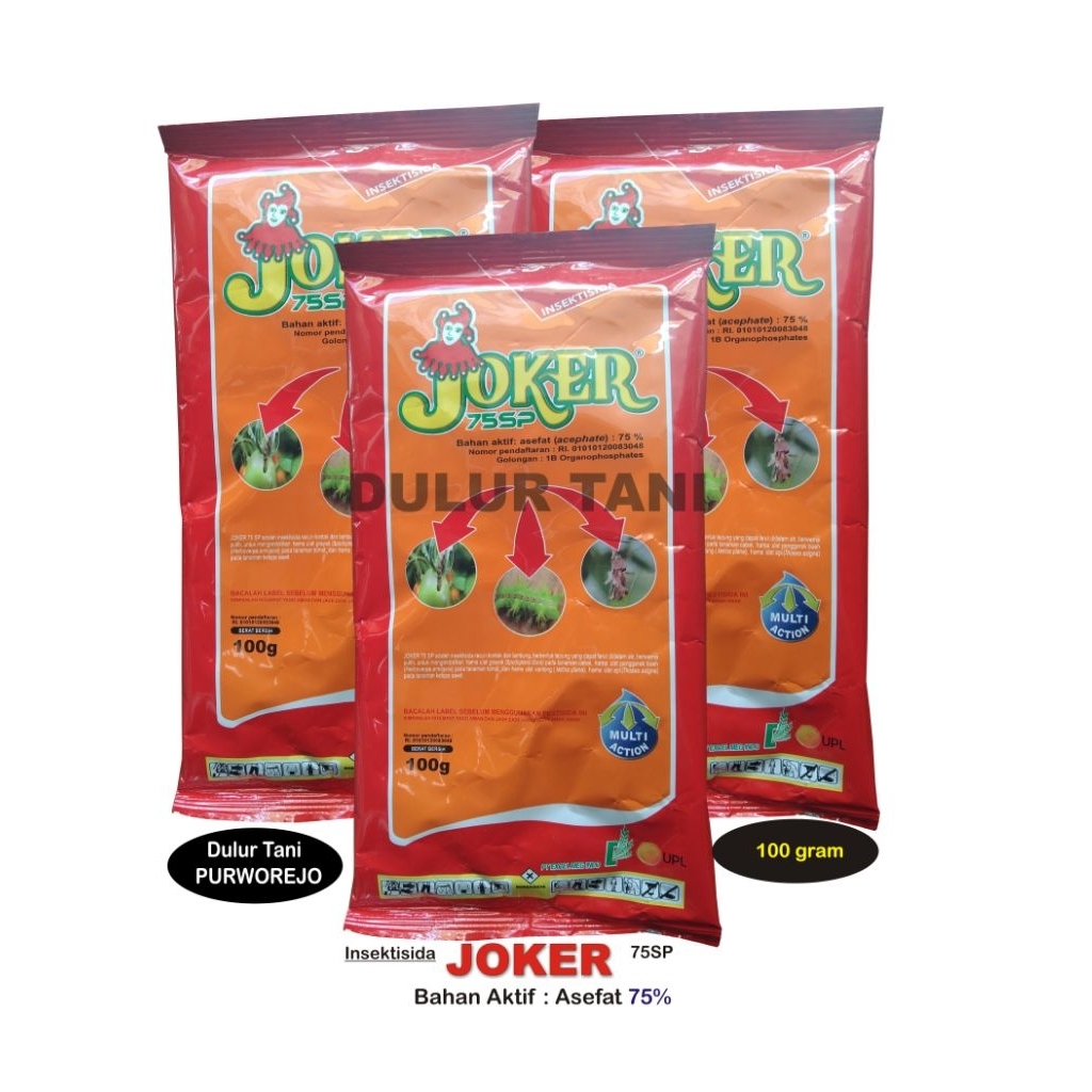 Insektisida Joker 100 gram Asefat 75%