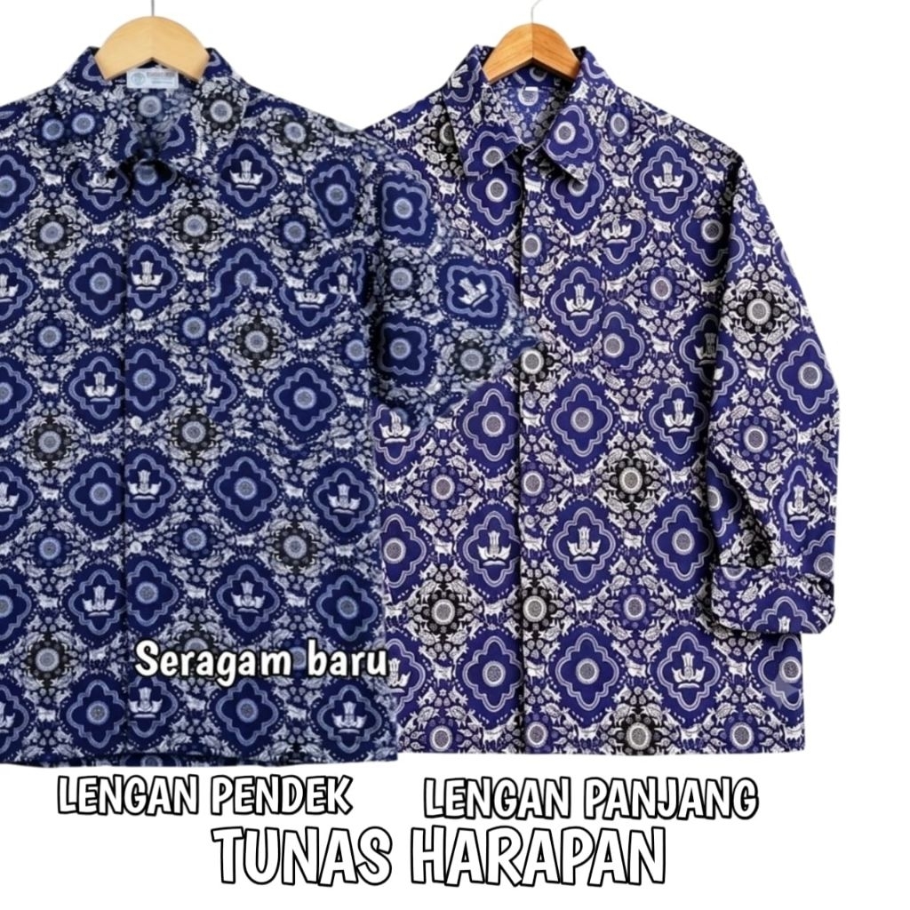 SERAGAM SEKOLAH BATIK BIRU