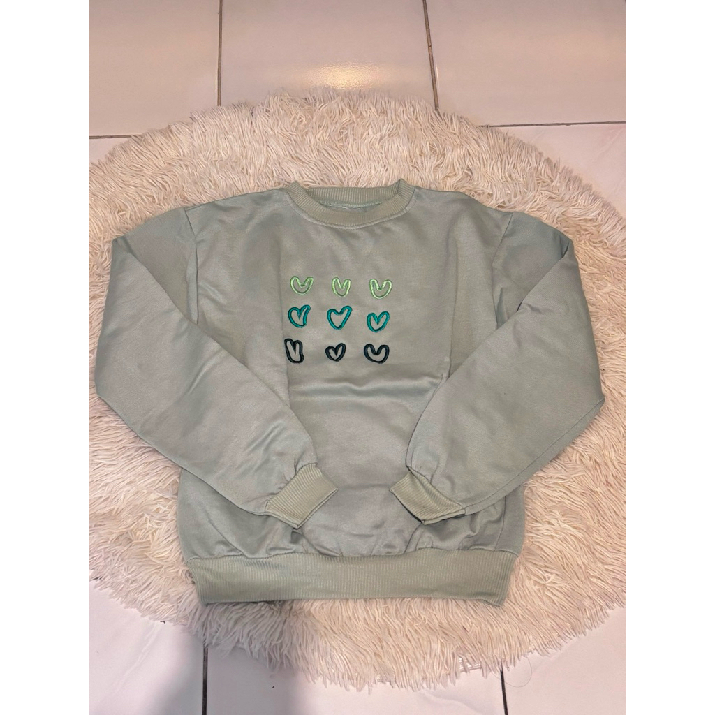 sweater sage green