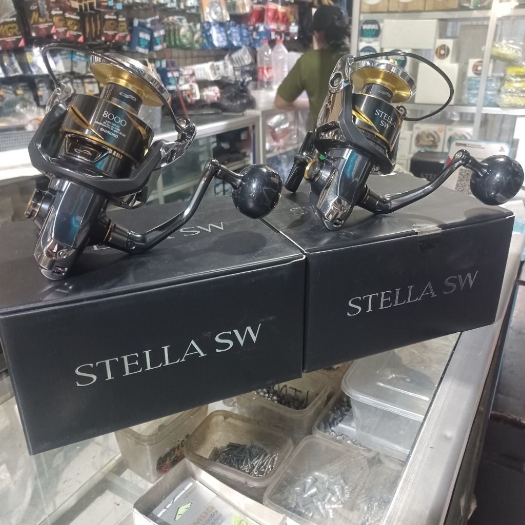 REEL SHIMANO STELLA SW 8000HG / 8000XG / 8000PG / 10000HG / 10000PG | 2025 | REEL PANCING | BERGARAN