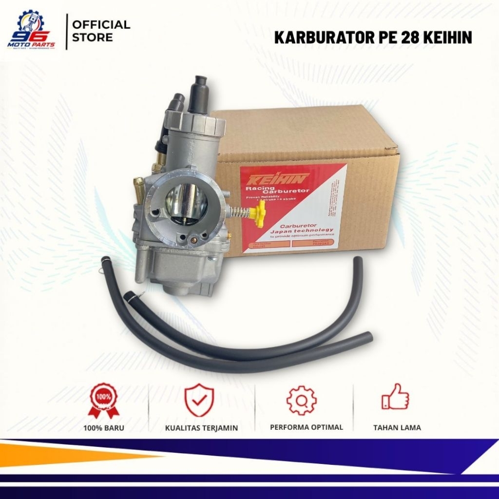 Karburator KEIHIN PE 28 A 115 Karbu Carburator Pe 28 Karburator Universal  A 115