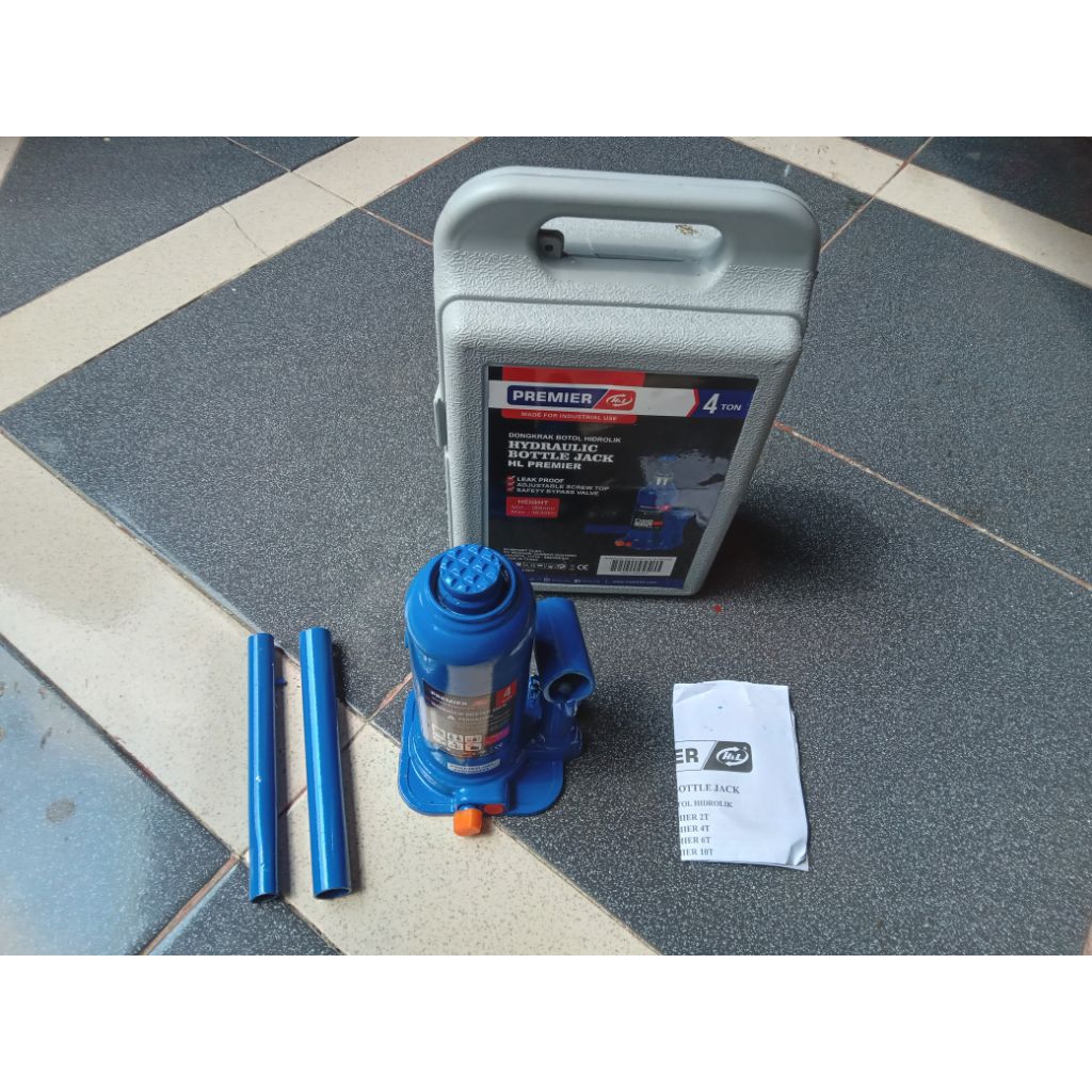 dongkrak botol/dongkrak hidrolik 4 ton h&l