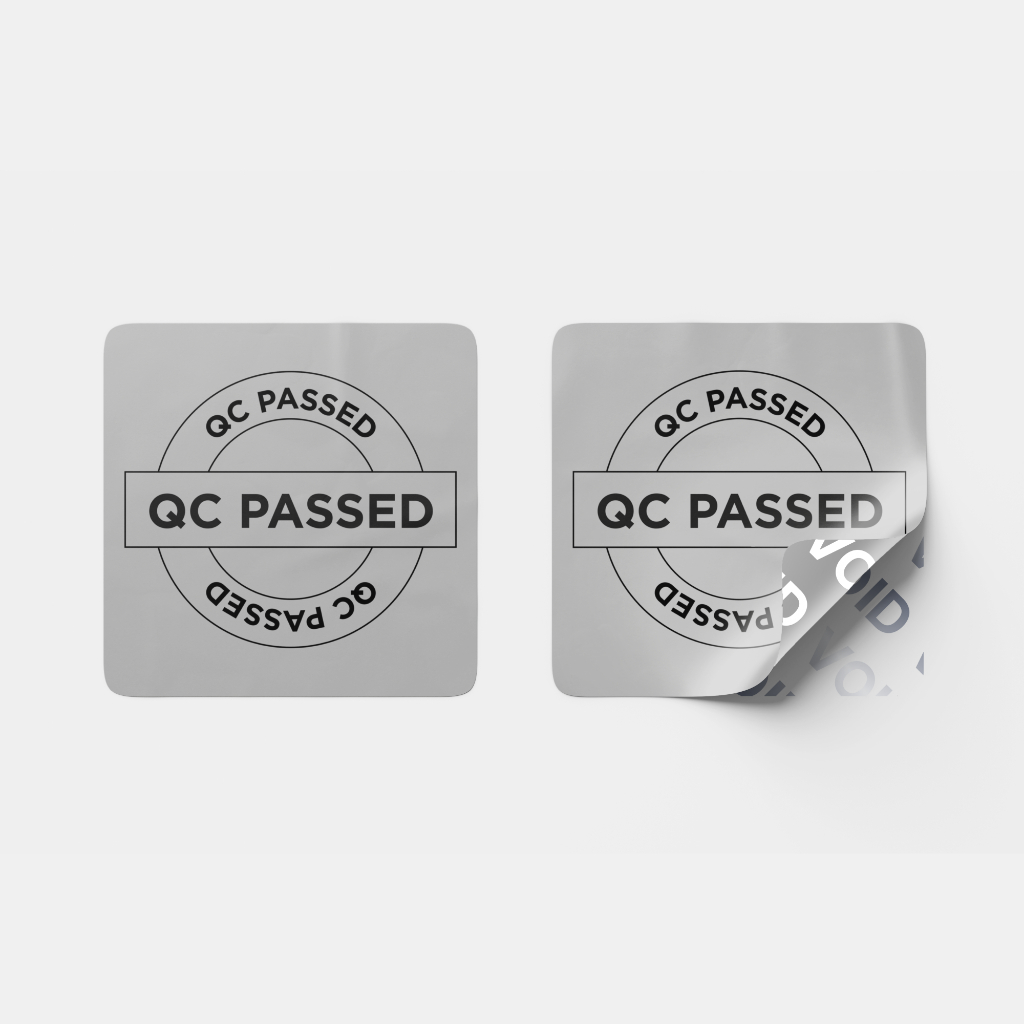 Stiker VOID QC Passed
