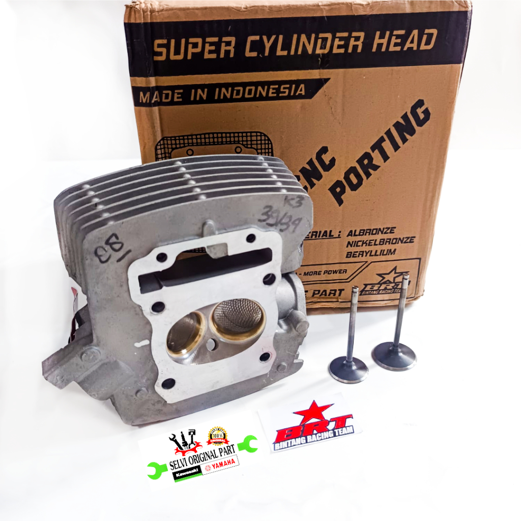 SUPER HEAD BRT ALBRONZE CYLINDER KOP CRF VERZA MEGAPRO NEW 32/27 34/29 36/31 38/33 39/34 CNC PORTING