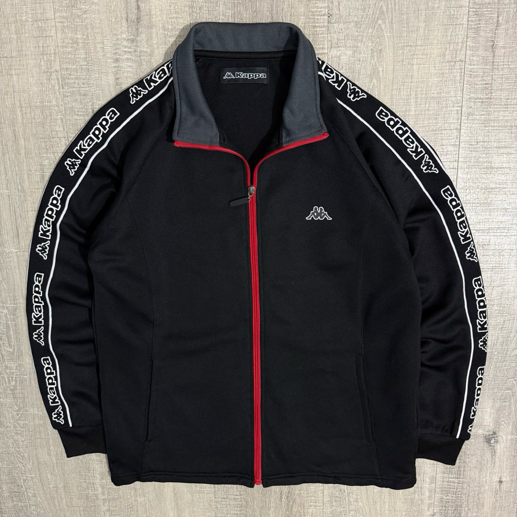 Jacket Kappa taped tracktop black