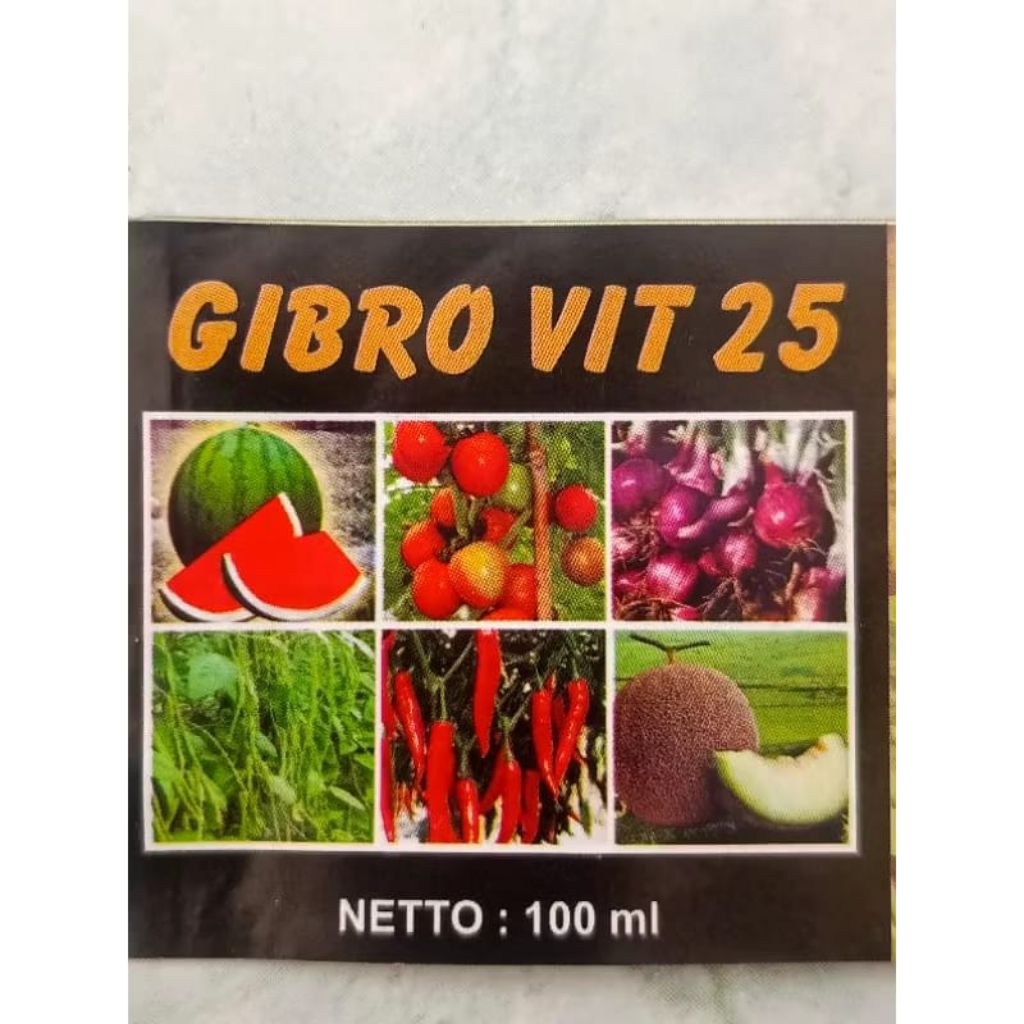 Gibro Vit 25SL Ga3 Cair 100ml / Gibro Tablet D'gib