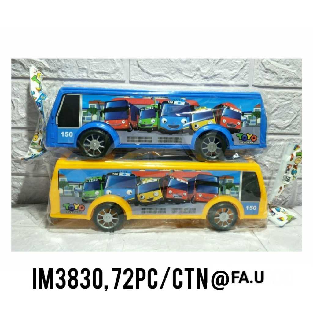GOGO TOYS - MAINAN BUS TOYO THE LITTLE BUS