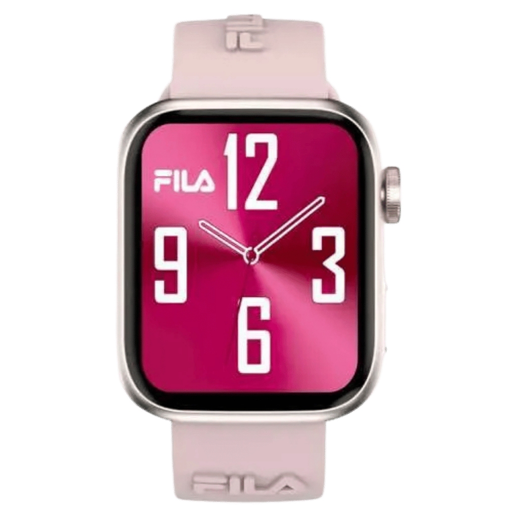 Galery Jam Tangan Fila SmartWatch SW/65G Pink Silicone Strap